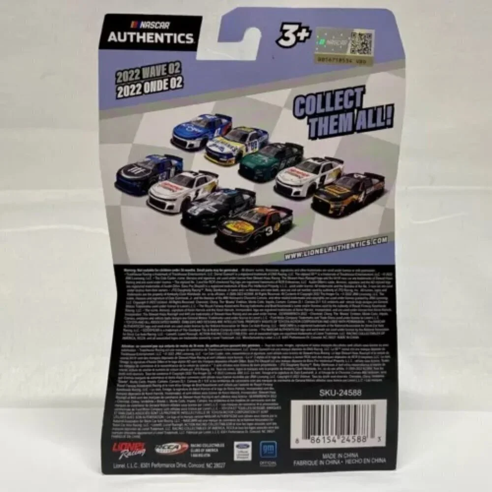 Nascar Authentics Cole Custer #41 Stewart-Haas Racing Test Car‎ 1:64 2022 Wave 2